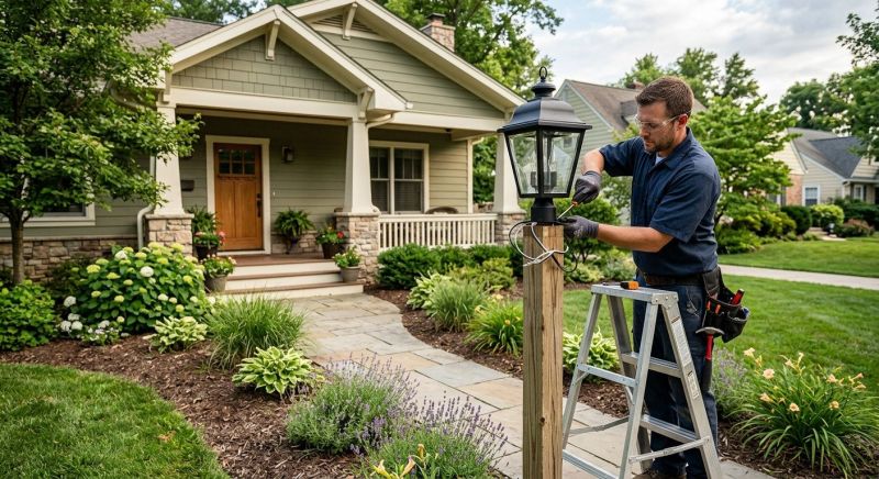 Deck Lights Installation in Overland Park, KS
