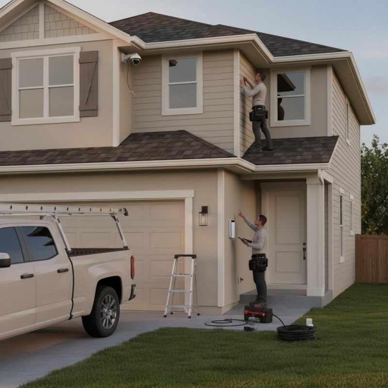 Security Lights Installation