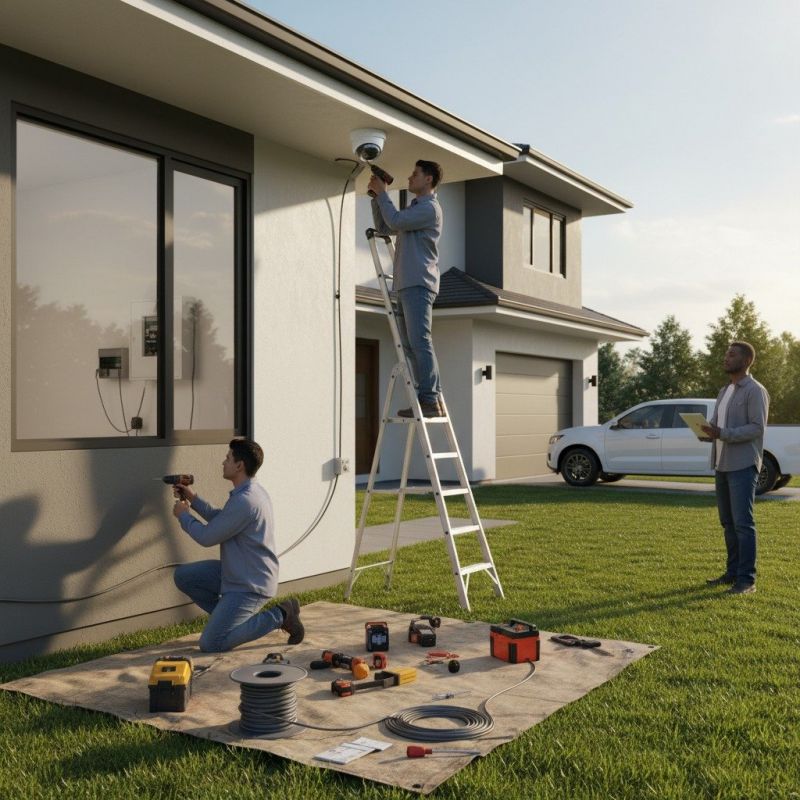 Security Lights Installation