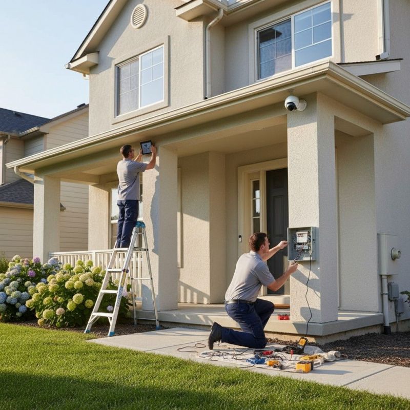 Security Lights Installation