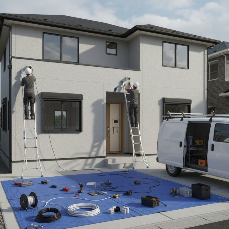 Security Lights Installation