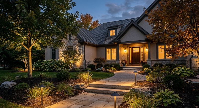 Garden Lighting Installation in Provo, UT